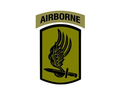 173rd Airborne Division Vinyl Window Decalsticker Blackolive Us