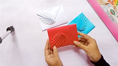How To Make A Colored Paper Envelope Easy Origami Tutorial Diy