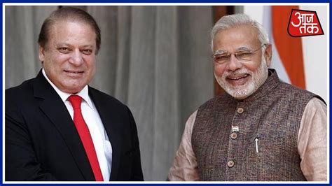 Pm Narendra Modi And Nawaz Sharif Meet After 17 Months Youtube