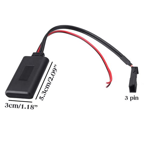 New Car Bluetooth Module Aux In Audio Radio Adapter 3 Pin For Bmw Bm54