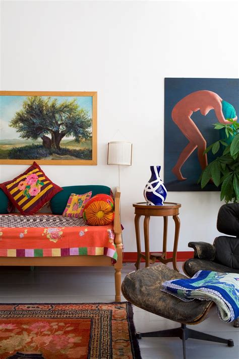 Look Inside Ida Cortis Colorful And Eclectic Milan Apartment Exotic