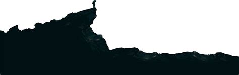 View 17 Transparent Background Cliff Silhouette Png Basmenwit