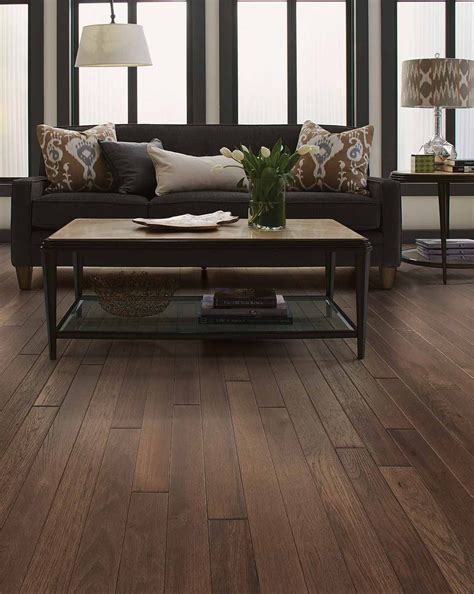 Where can i buy black vinyl flooring at home depot? Living Room-Transitional-Wood Look-Dark (With images ...