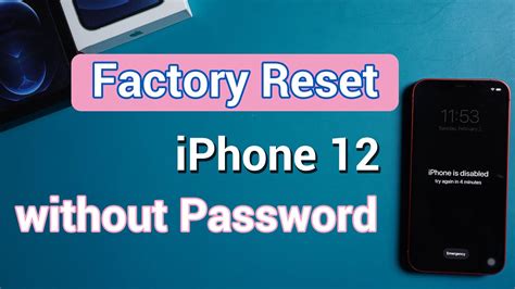 How To Factory Reset Iphone Without Password Youtube