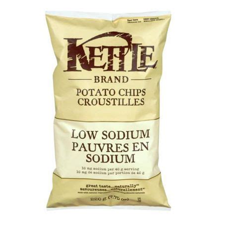 My little sister's best friend just got diagnosed with celiac, or gluten intolerant. Kettle Chips Gluten Free Low Sodium Potato Chips | Walmart ...