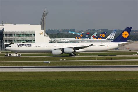 Lufthansa A340 600 Airbus German Airlines Aviation