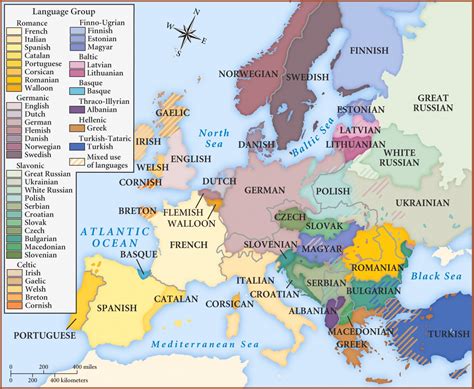 Linguistic Maps Of Europe