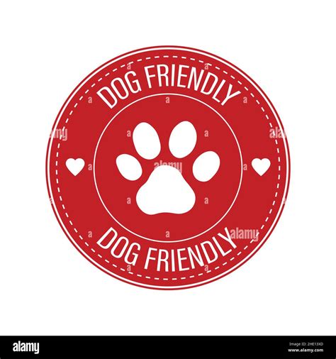 Dog Friendly Tourism Stock Vector Images Alamy