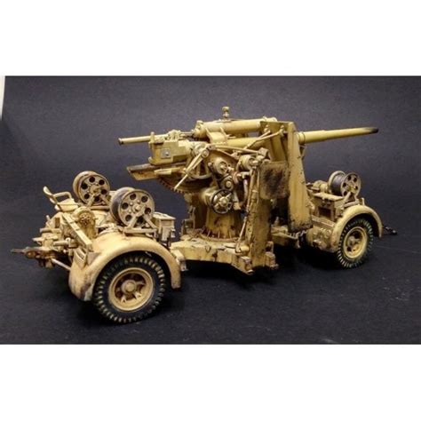 Forces Of Valor 132 German 88mm Flak 3637 Anti Aircraft Gun With