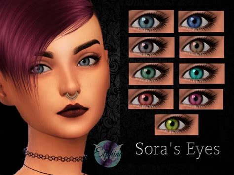 Soras Eyes Found In Tsr Category Sims 4 Female Costume Makeup Sims
