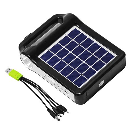 In Stock Usb Charger Portable 6v Rechargeable Solar Panel Power Storage