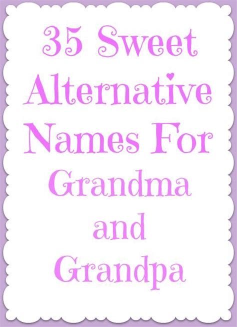 What Do Your Kids Call Their Grandparents Alternative Names For