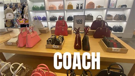 SHOP COACH OUTLET STORE COACH LATEST COLLECTIONS COACH BAGS YouTube