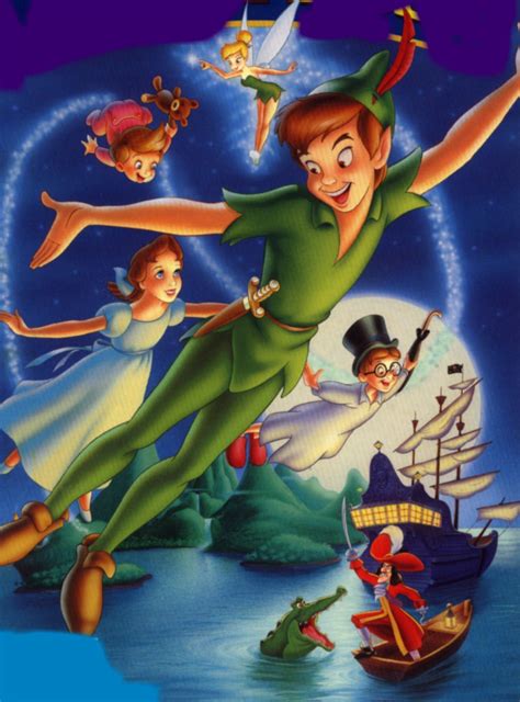 Peter Pan Movie Characters Wallpapers Wallpaper Cave