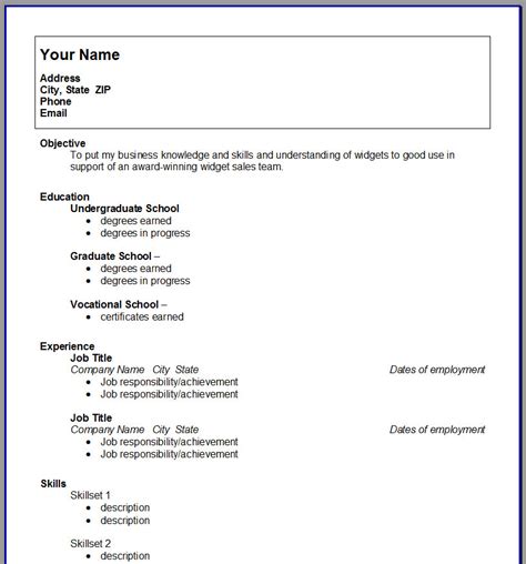 The resume is your advertisement and selling piece to persuade an employer to interview you. College Student Resume Template ← Open Resume Templates