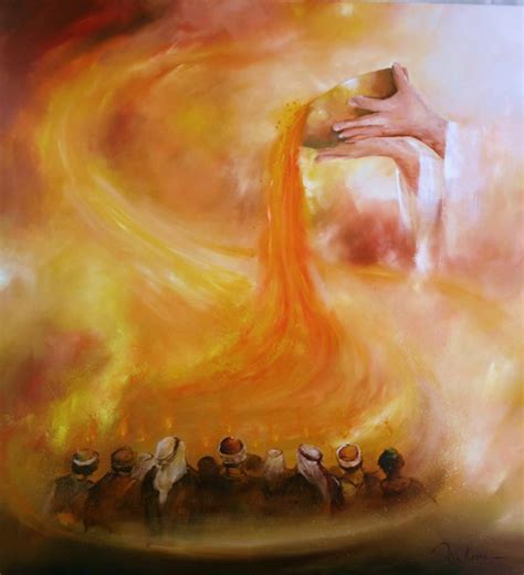 Schilderij Pinksteren Uitstorting Van De Heilige Geest Handelingen 21