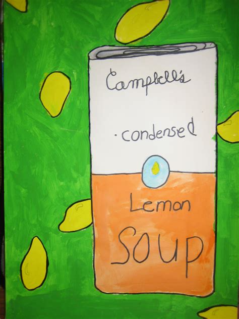 The Smartteacher Resource Andy Warhol Soup Cans