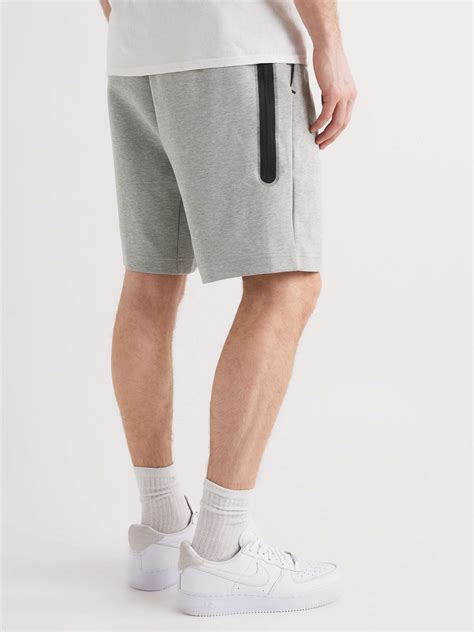 Nike Straight Leg Cotton Blend Tech Fleece Drawstring Shorts For Men Mr Porter
