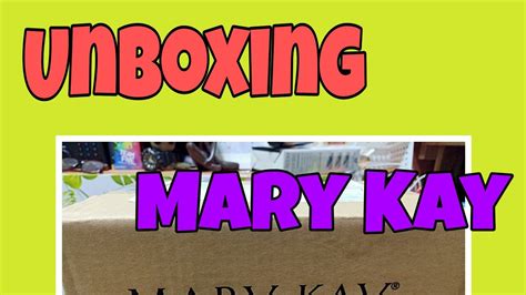 Unboxing The Mary Kay Starter Up Kit Youtube