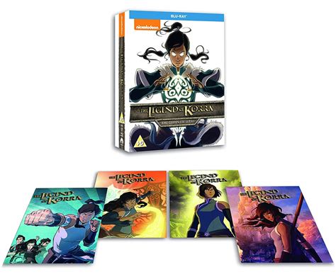 Legend of Korra Complete includes Amazon Exclusive includes Art Cards Blu-ray UK-Import Region 