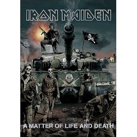 A matter of life and death is the fourteenth studio album by iron maiden. IRON MAIDEN A Matter of Life And Death (Poster Flag ...