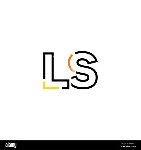 Letter Ls Logo Icon Design Template Elements Stock Vector Image And Art
