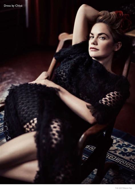 The Affair Star Ruth Wilson Poses In The Edit Opens Up About Sex Scenes Ruth Wilson