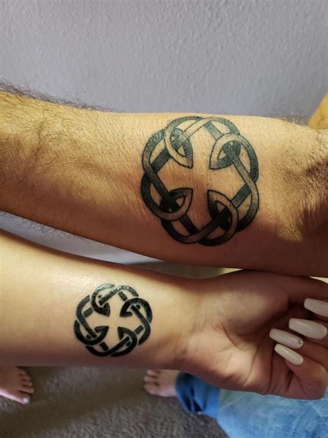 Father Daughter Celtic Knot Father Daughter Tattoos Father Tattoos