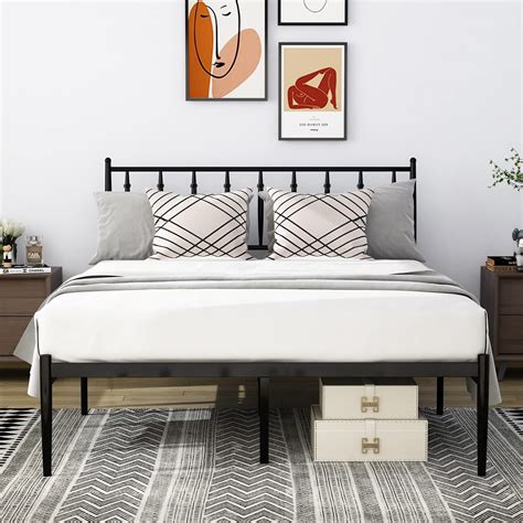 Buy Regoss Twin Metal Bed Frame With Headboard 14 Inch Heavy Duty