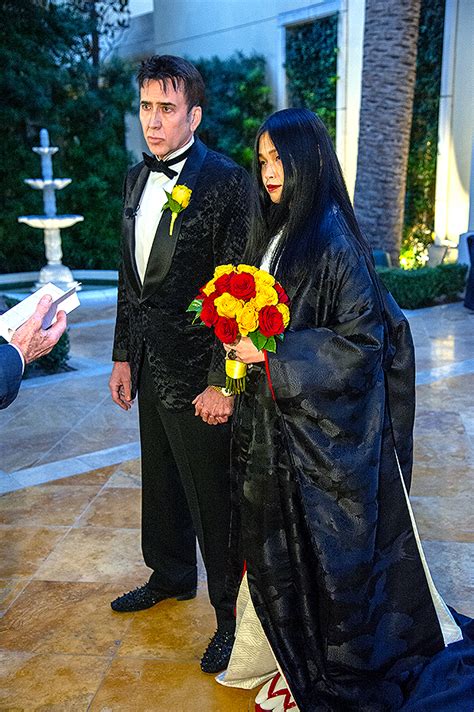 Nicolas Cage Gets Married For 5th Time To Gf Riko Shibata Hollywood Life