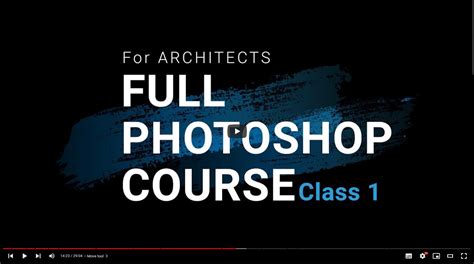 Designstrategies Full Photoshop Course For Architects By Evolution