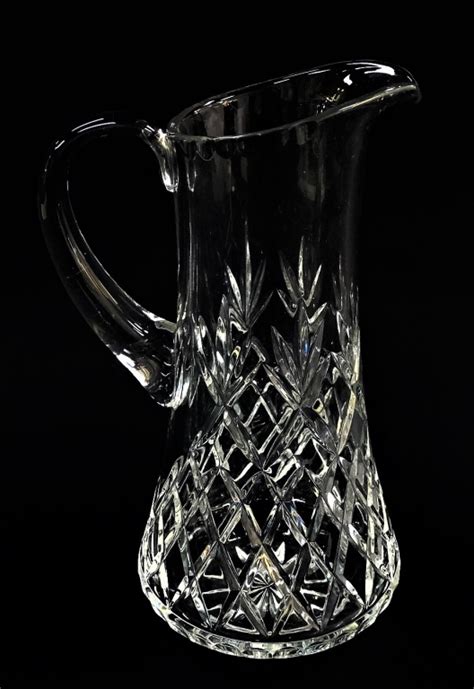 Vintage American Brilliant Cut Crystal Pitcher