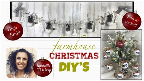 Diy Farmhouse Christmas Crafts Diy Farmhouse Christmas Decor Diy