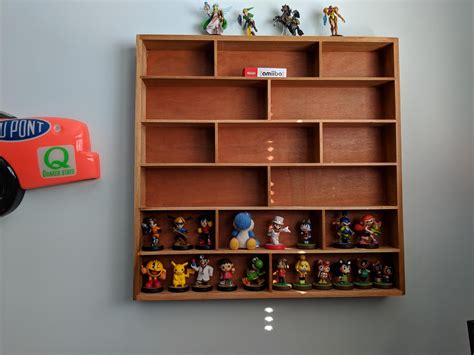 My Amiibo Collection The Shelf Was Custom Made Amiibo