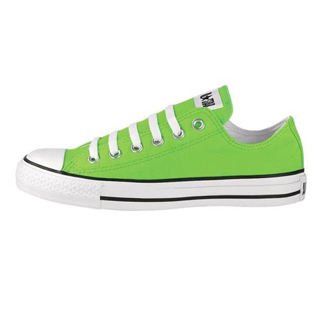 Converse All Star Lo Neon Green Prom Shoes Shoes Converse