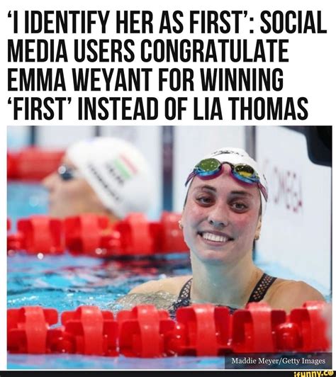 Ca Her As First Social Media Users Congratulate Emma Weyant For