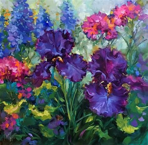 Nancy Medina Gallery Of Original Fine Art Flower Art Painting