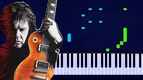 Gary Moore Still Got The Blues Piano Tutorial Youtube