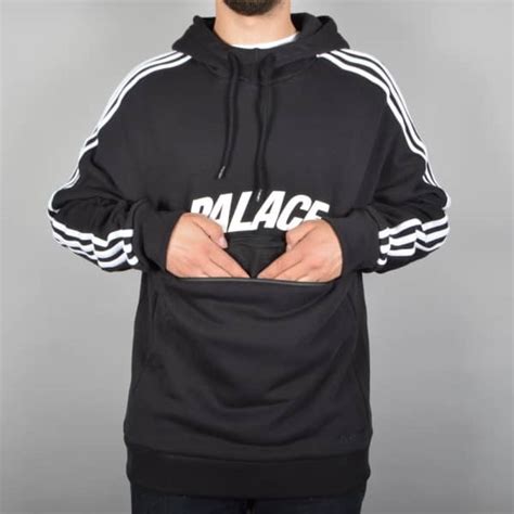 palace skateboards x adidas originals palace track top ft hood black white palace