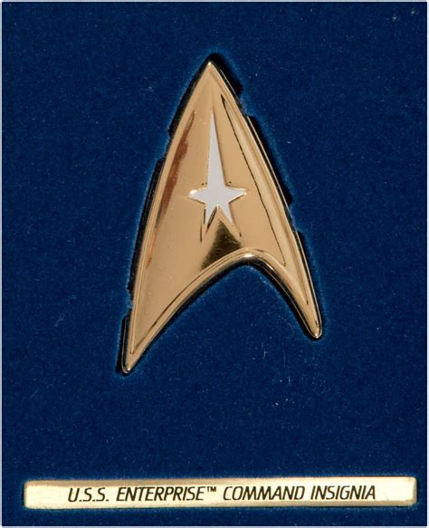 Hakes The Official Star Trek Insignia Collection By Franklin Mint