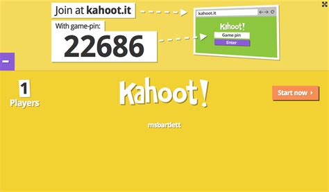 New Kahoot Game Pin