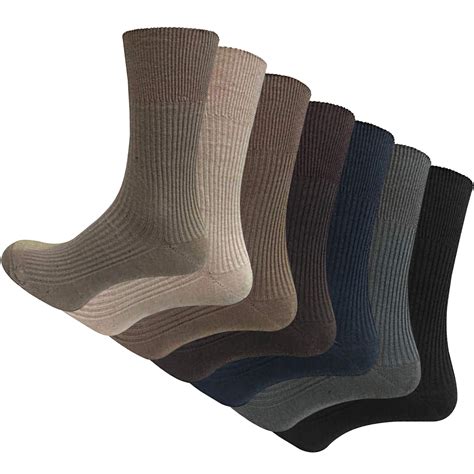 6 And 12 Pairs Mens Non Elastic Diabetic Socks Loose Soft Grip Top Adults Uk 6 11 Ebay