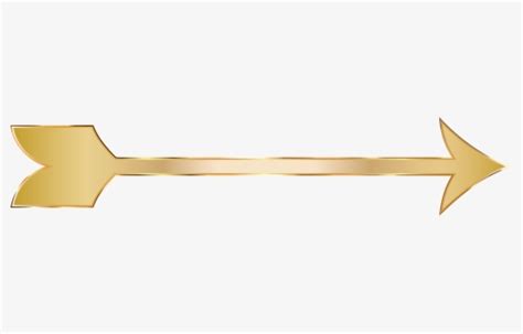 Gold Arrow Clip Art