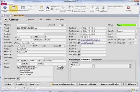 Doch alle verknüpften informationen und datensätze, die mit diesem eintrag verbunden sind, zum beispiel rechnungen und bestellte ersatzteile, . Mitarbeiter Datenbank Beipsiel Excel / Datenbanken in ...