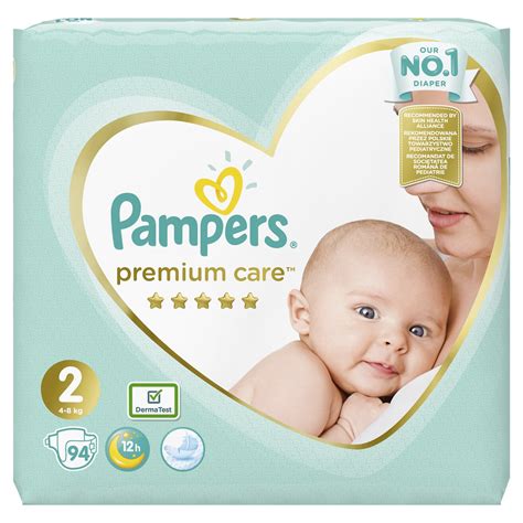 Pampers Premium Care Jumbo Pack S2 94 Pcs Eldobható Pelenka Brendon