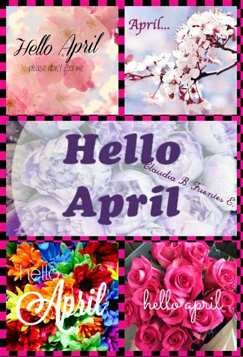 113 Best Hello April ¡ Images On Pinterest 12 Months Birth Month
