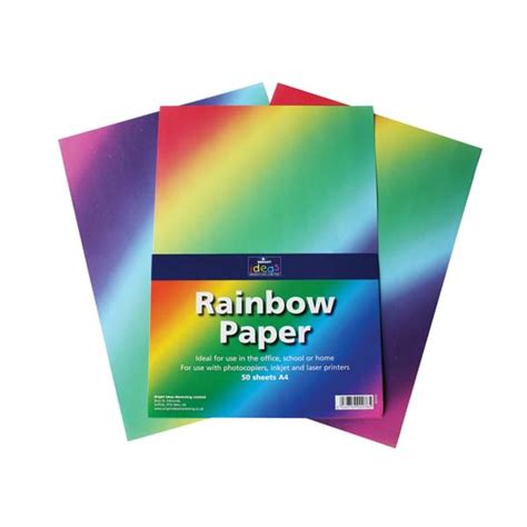 Rainbow Paper A4 Pk50 Sheets Available At Fantastic Wholesale Pricing