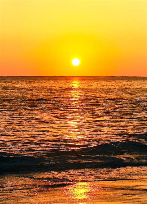 Картинка Заката Солнца На Море Telegraph