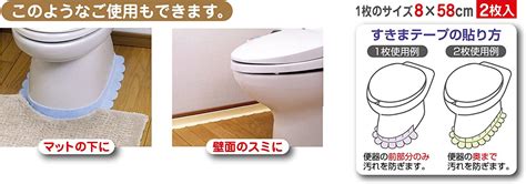 市場 おしっこ汚れ防止シート 飛び散り オシッコ トイレ掃除の手間軽減 貼るだけ 防ぐ 尿漏れ 清潔 5枚入り 便座裏にも カンタン取り付け