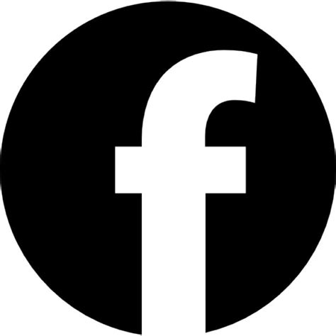 Facebook Logo In Circular Shape Icons Free Download